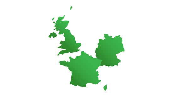 Map of EU